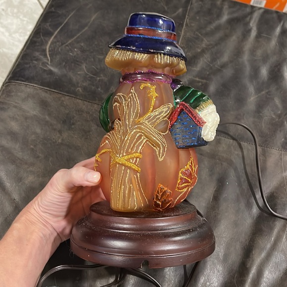 Vintage Old World Christmas Halloween Jack O’ Scarecrow Light - Merck Family - Picture 10 of 10